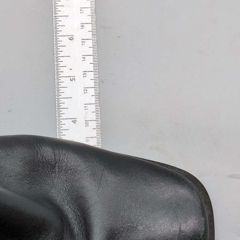 White Mountain‎ Shoes Womens Marianna Black 8.5 Leather Ankle Boots Side Zip